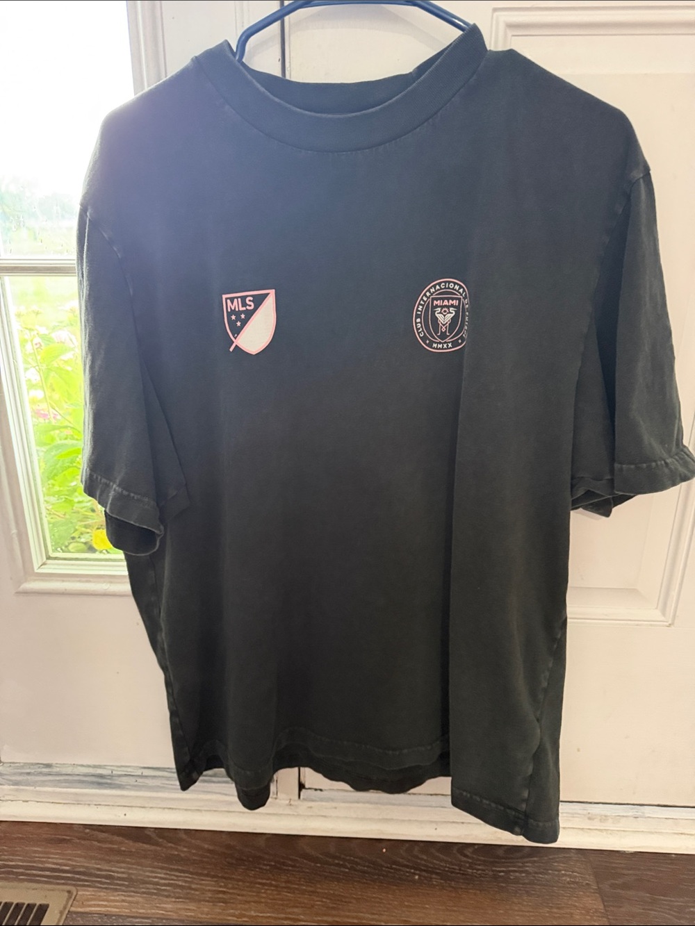 Inter Miami Black Short-Sleeve Club T-Shirt
